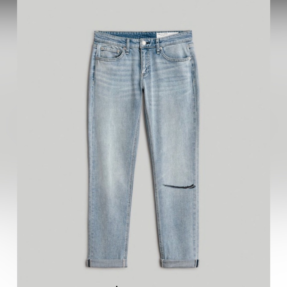 Rag & Bone mid rise boyfriend jeans